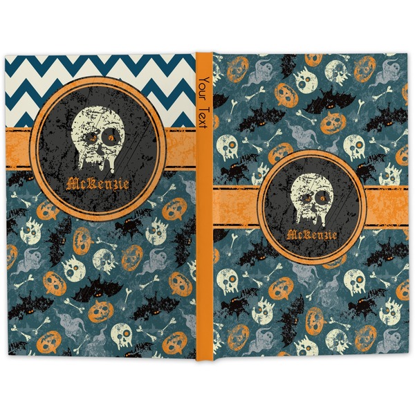 Vintage / Grunge Halloween Hard Cover Journal - Apvl