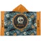 Vintage / Grunge Halloween Kids Hooded Towel (Personalized)