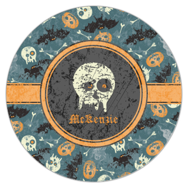Vintage / Grunge Halloween Icing Circle - XSmall - Single