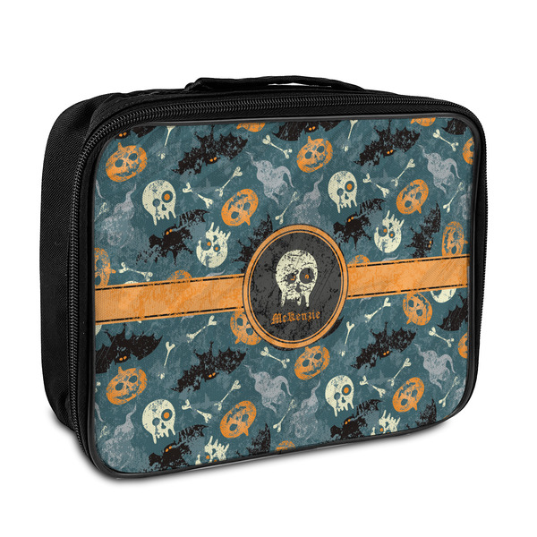 Custom Vintage / Grunge Halloween Insulated Lunch Bag (Personalized)