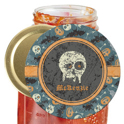 Vintage / Grunge Halloween Jar Opener (Personalized)