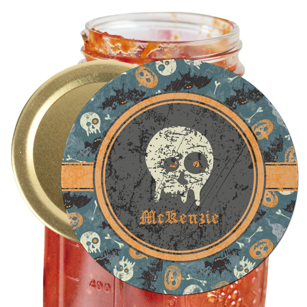 Custom Vintage / Grunge Halloween Jar Opener (Personalized)