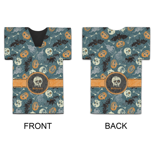 Vintage / Grunge Halloween Jersey Bottle Cooler - APPROVAL