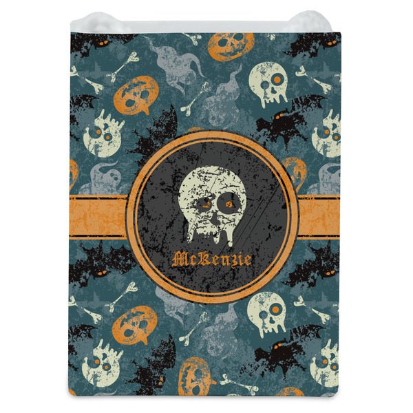 Vintage / Grunge Halloween Jewelry Gift Bag - Gloss - Front
