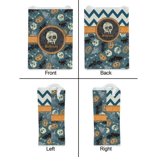 Vintage / Grunge Halloween Jewelry Gift Bag - Matte - Approval