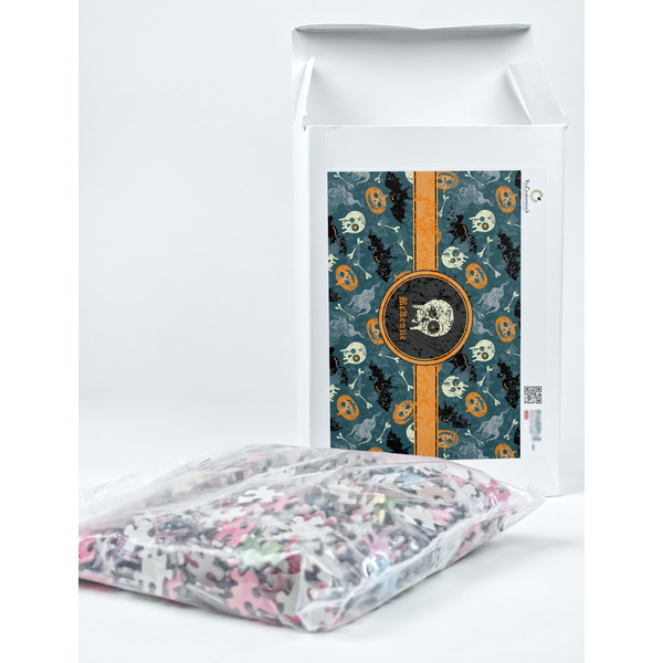 Vintage / Grunge Halloween Jigsaw Puzzle 1014 Piece - Box