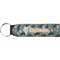 Vintage / Grunge Halloween Neoprene Keychain Fob (Personalized)
