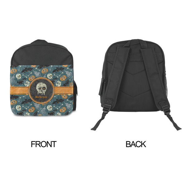 Vintage / Grunge Halloween Kid's Backpack - Approval