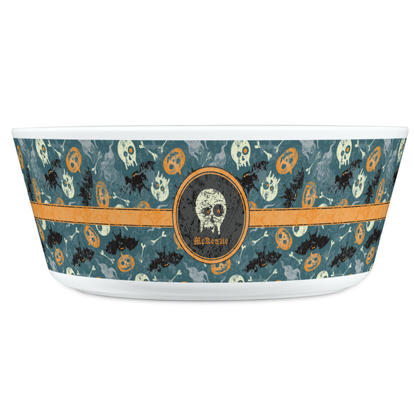 Vintage / Grunge Halloween Kids Bowls - FRONT