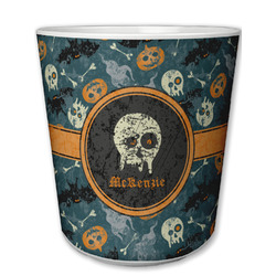 Vintage / Grunge Halloween Plastic Tumbler 6oz (Personalized)