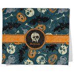 Vintage / Grunge Halloween Kitchen Towel - Poly Cotton w/ Name or Text
