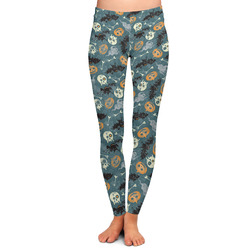 Vintage / Grunge Halloween Ladies Leggings - Large