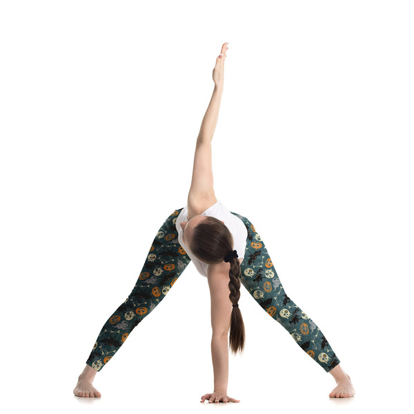 Vintage / Grunge Halloween Ladies Leggings - LIFESTYLE