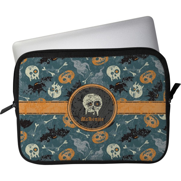 Custom Vintage / Grunge Halloween Laptop Sleeve / Case (Personalized)
