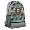 Vintage / Grunge Halloween Backpack - Grey (Personalized)