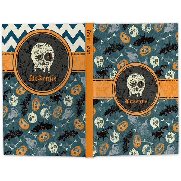 Vintage / Grunge Halloween Large Hard Cover Journal - Apvl