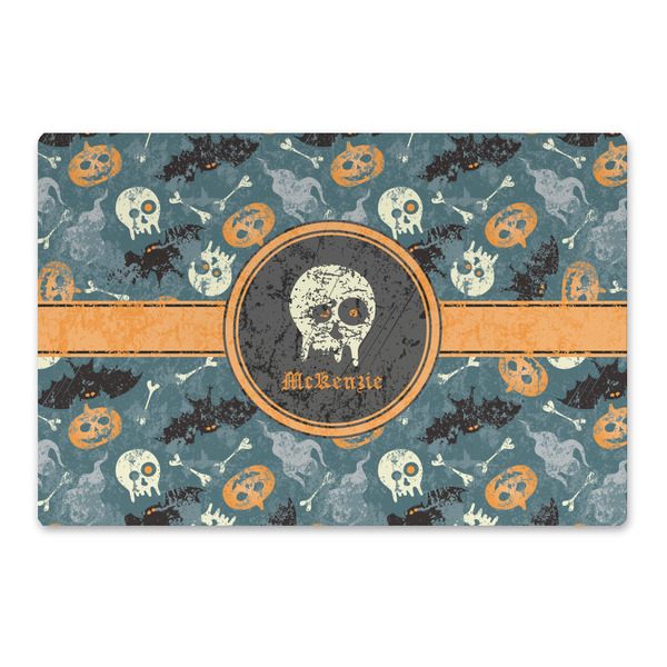 Custom Vintage / Grunge Halloween Large Rectangle Car Magnet (Personalized)