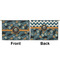 Vintage / Grunge Halloween Large Zipper Pouch Approval (Front and Back)