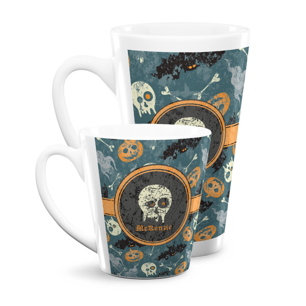 Vintage / Grunge Halloween Latte Mugs Main