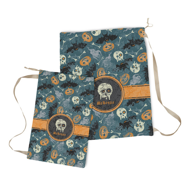 Vintage / Grunge Halloween Laundry Bag - Both Bags
