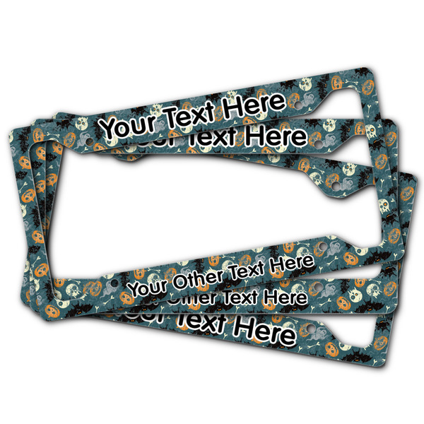 Vintage / Grunge Halloween License Plate Frames - (PARENT MAIN)