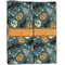 Vintage / Grunge Halloween Linen Placemat - Folded Half (double sided)