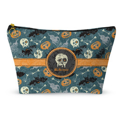 Vintage / Grunge Halloween Makeup Bag - Small - 8.5"x4.5" (Personalized)