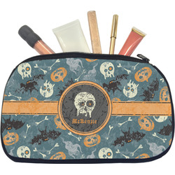 Vintage / Grunge Halloween Makeup / Cosmetic Bag - Medium (Personalized)