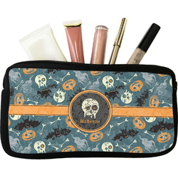 Vintage / Grunge Halloween Makeup / Cosmetic Bag (Personalized)