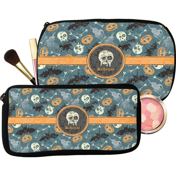 Vintage / Grunge Halloween Makeup / Cosmetic Bags (Select Size)