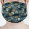 Vintage / Grunge Halloween Face Mask Cover