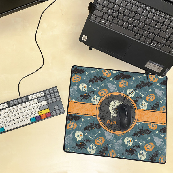 Vintage / Grunge Halloween Medium Gaming Mats - LIFESTYLE