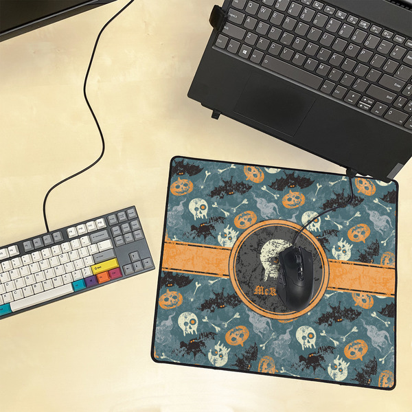 Vintage / Grunge Halloween Medium Gaming Mats - LIFESTYLE