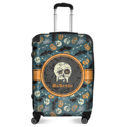 Vintage / Grunge Halloween Suitcase - 24" Medium - Checked (Personalized)