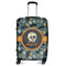 Vintage / Grunge Halloween Suitcase - 24" Medium - Checked (Personalized)