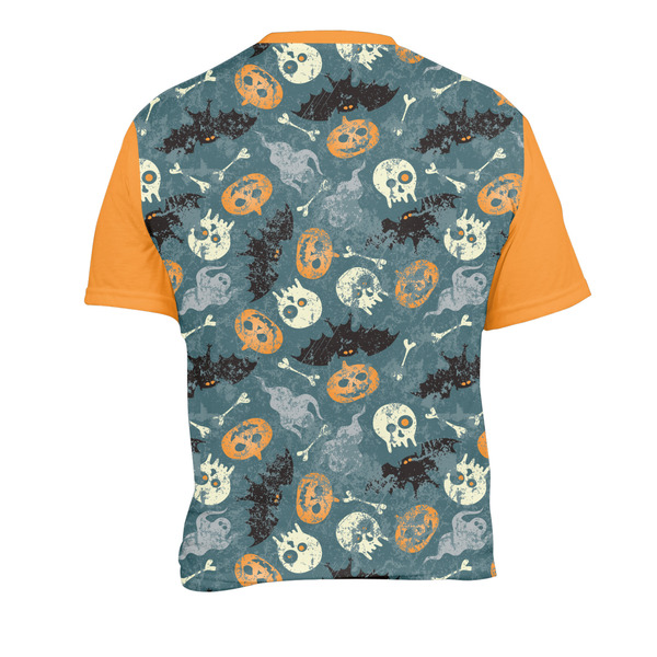 Vintage / Grunge Halloween Men's Crew Neck T Shirt Medium - Back