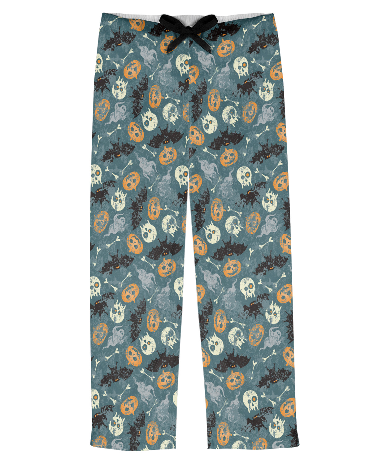 Vintage / Grunge Halloween Mens Pajama Pants - S (Personalized ...