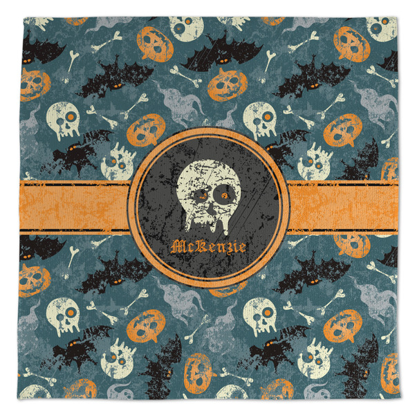Vintage / Grunge Halloween Microfiber Dish Rag - APPROVAL