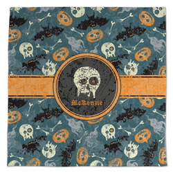 Vintage / Grunge Halloween Microfiber Dish Towel (Personalized)