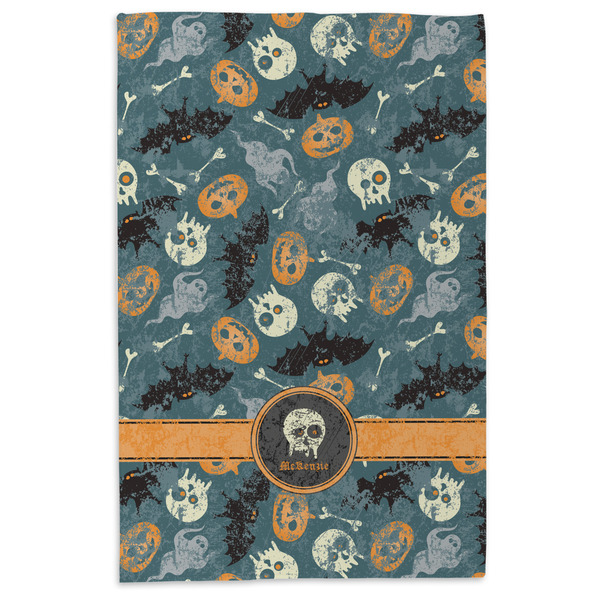 Vintage / Grunge Halloween Microfiber Dish Towel - APPROVAL