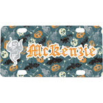 Vintage / Grunge Halloween Mini/Bicycle License Plate (Personalized)