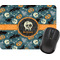 Vintage / Grunge Halloween Rectangular Mouse Pad (Personalized)