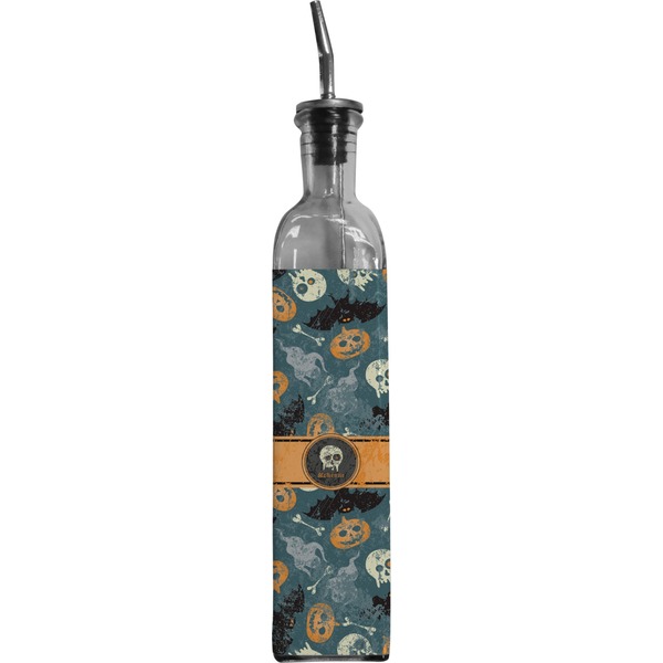 Custom Vintage / Grunge Halloween Oil Dispenser Bottle (Personalized)