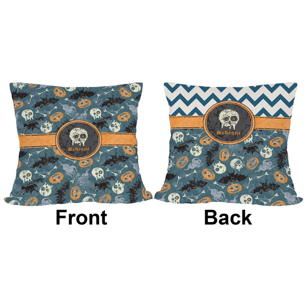 Vintage / Grunge Halloween Outdoor Pillow - 20x20