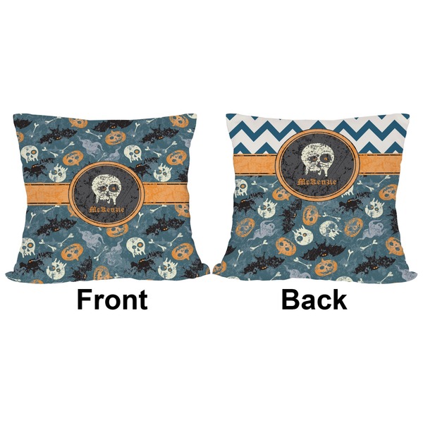 Vintage / Grunge Halloween Outdoor Pillow - 20x20