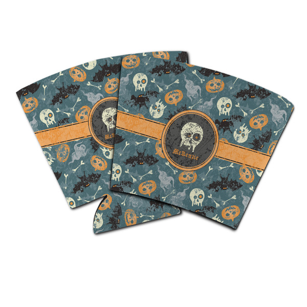 Custom Vintage / Grunge Halloween Party Cup Sleeve (Personalized)