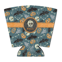 Vintage / Grunge Halloween Party Cup Sleeve - with Bottom (Personalized)