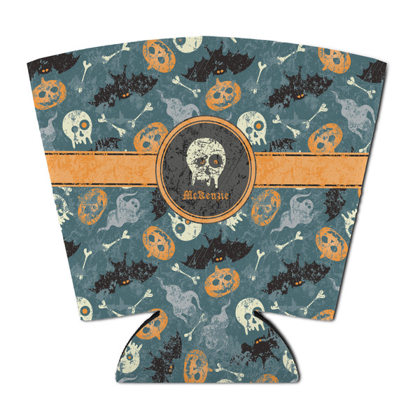 Custom Vintage / Grunge Halloween Party Cup Sleeve - with Bottom (Personalized)