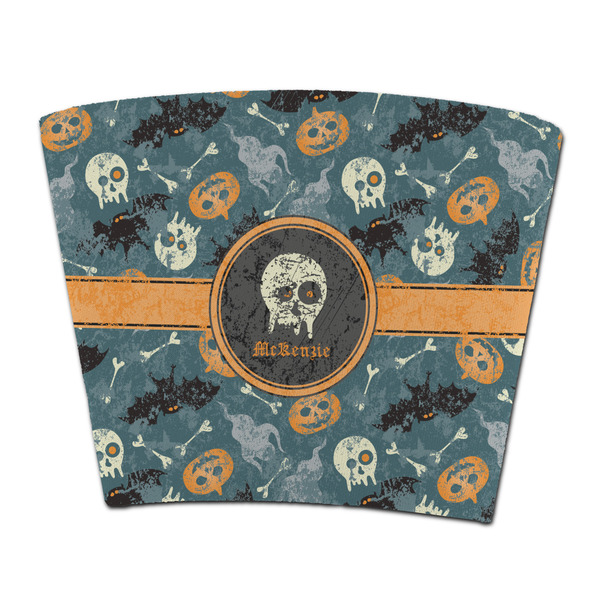 Custom Vintage / Grunge Halloween Party Cup Sleeve - without bottom (Personalized)