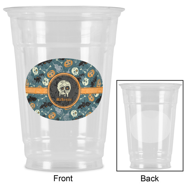 Vintage / Grunge Halloween Party Cups - 16oz - Approval